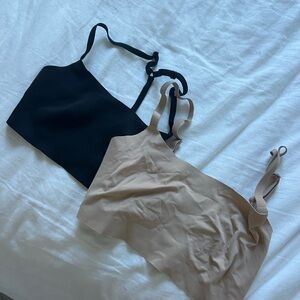 2 Soft Bras Calvin Klein Cream Fabric